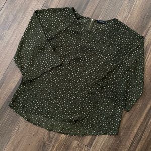 Forest Green Blouse
